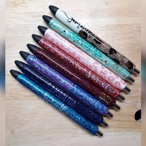 Personalized Glitter Gel Pens